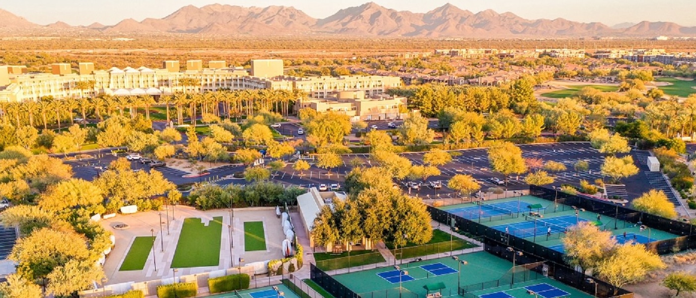 JW Marriott Phoenix Desert Ridge pickleball courts